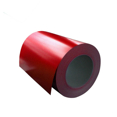 AISI Red Pre Painted Galvanized Steel Coil 30-275g/M2 Color Coated Steel Coil