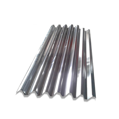 610mm Galvanized Corrugated Sheet SGCC 18 Gauge Corrugated Metal Panels