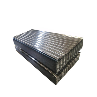 1250mm Corrugated Galvanized Zinc Roof Sheets SGCH 18 Gauge Corrugated Metal Roofing
