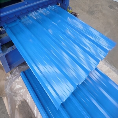 0.125-2.5mm Prepainted Roofing Sheet Color Coated Steel Roofing Sheet 35 Micron