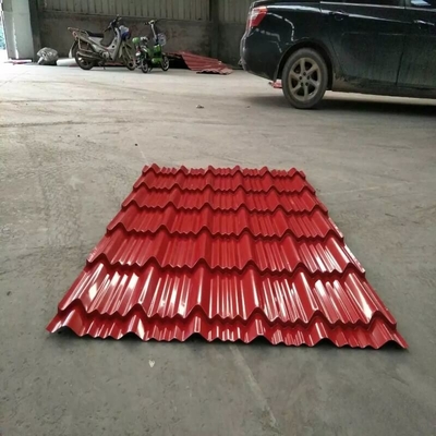 AZ20-AZ160 Prepainted Roofing Sheet 0.5mm Waterproof Roofing Sheet