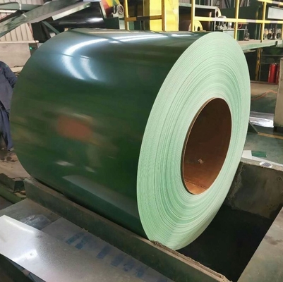 PPGI Galvanized Steel Sheets With 15-25um Top Side Coating Coated Surface Treatment