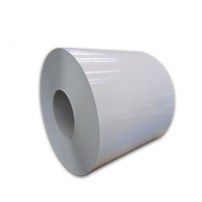 White 0.4mm Pre Painted Galvanized Coils RAL 8017 AZ121-Z150 PPGI Coil