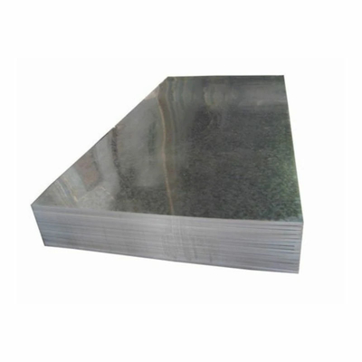 SGCC Z80 Galvanized Iron Plain Sheet ISO9001 DX51D Zinc Coated Sheet