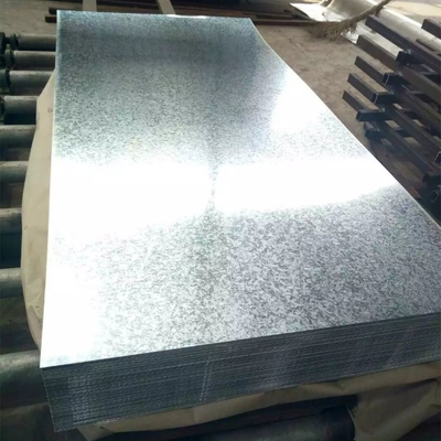 SAI Flat Galvanised Iron Sheets G550 Zinc Coated Galvanized Steel For Structural