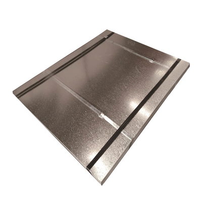 DX52 Galvanised Iron Sheets Z200 Galvanized Metal Plate ISO9001 CE