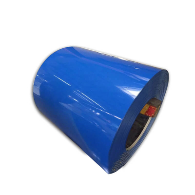 SGS Ral Color Blue PPGI Coil AZ121-Z150 Prepainted Galvalume Steel Roll PE Coated