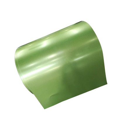 Green AZ30-180g/M2 PPGL Steel Coil SGCC Prepainted Aluminum Coil
