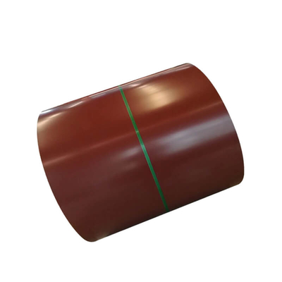 Green 600 - 1250mm Prepainted Coils Corrosion Resistance PPGI Colour Coated