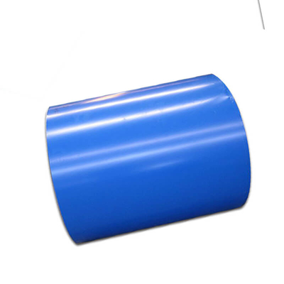 SGS Ral Color Blue PPGI Coil AZ121-Z150 Prepainted Galvalume Steel Roll PE Coated