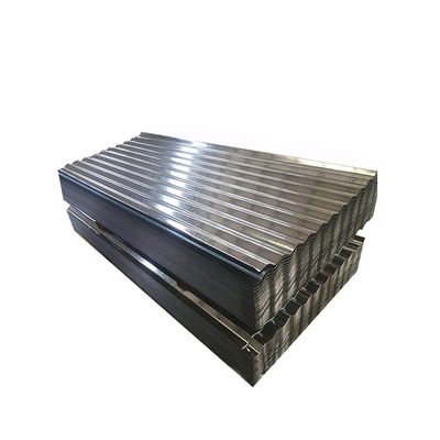 ASTM SGCH Galvanised Steel Corrugated Roofing Sheet Metal 0.105-0.8mm
