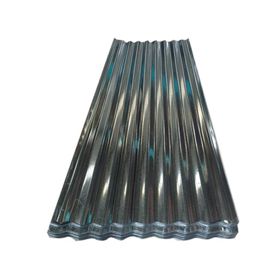 SGCC Corrugated Galvanized Iron Roof 762-1250mm 4x8 Galvanized Corrugated Steel Sheet