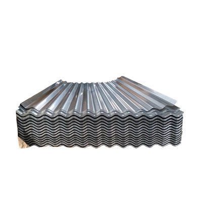 Z80 Galvanized Corrugated Sheet ISO9001 16 Gauge Corrugated Steel Metal