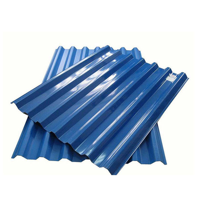 1250mm Precoated Galvanised Iron Profile Sheets HRB65 White Gi Precoated Sheet