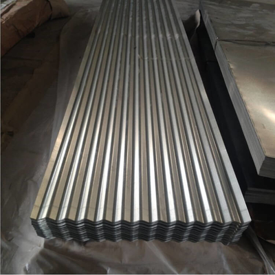 Thickness 0.48mm Galvanized Corrugated Sheet DX51D Corrugated Steel Plate For Roof