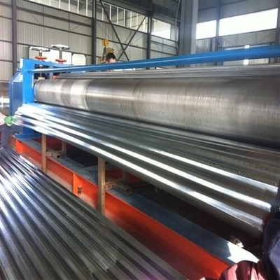 HRB65 Galvanized Roofing Sheet 0.8mm 16 Ft Corrugated Steel Roof Panel