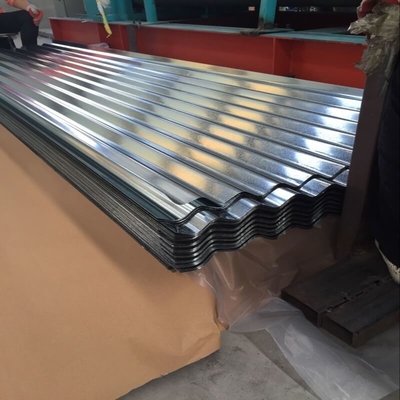 Spcc Galvanized Roofing Sheet PVDF Paint Corrugated Steel Roof Sheet