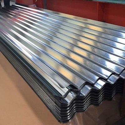 7-30um ISO14001 Gi Corrugated Roofing Sheets