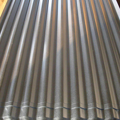 1250mm Corrugated Galvanized Zinc Roof Sheets SGCH 18 Gauge Corrugated Metal Roofing