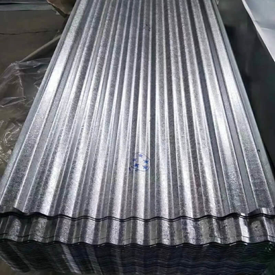 600-1100mm Galvanized Roofing Sheet AISI 14 Gauge Corrugated Steel Panels Kraft