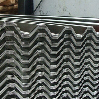 DX51D Corrugated Roofing Metal Sheets 508mm Galvanised Steel Roof Sheets