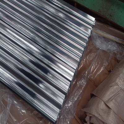 610mm Galvanized Corrugated Sheet SGCC 18 Gauge Corrugated Metal Panels