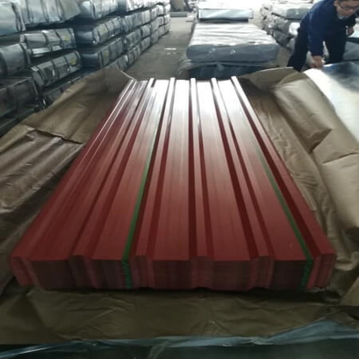 SGHC Blue Metal Sheet PPGI Corrugated Metal Roofing Tile