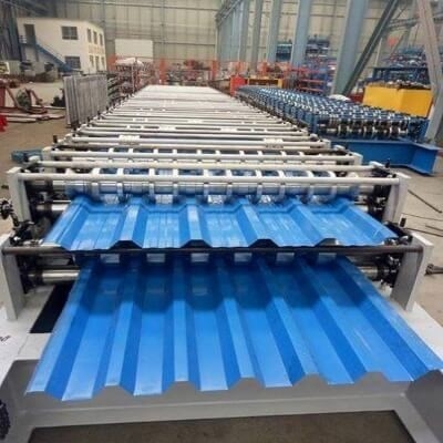 SGHC Blue Metal Sheet PPGI Corrugated Metal Roofing Tile