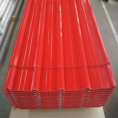 0.8m G550 Ral Corrugated Zinc Steel Roofing Sheet