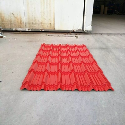 T Wave Prepainted Roofing Sheet Z90 PPGI Roofing Sheet Corrugated