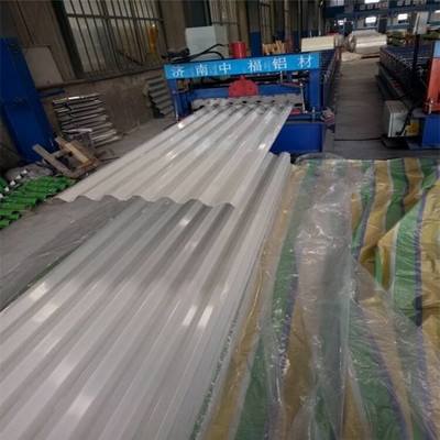 0.4mm-3.0mm Thickness PPGI Roofing Sheet Galvanized Corrugated 600mm-1250mm Width