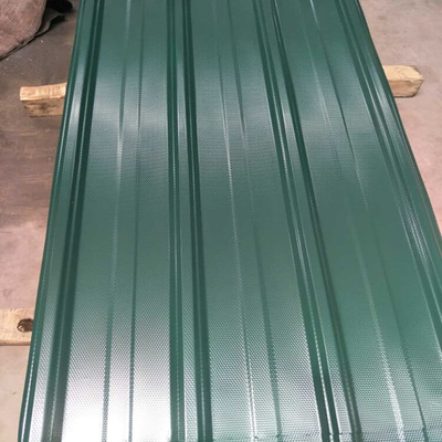 Iso 18001 Prepainted Roofing Sheet 7-30um Color Coated Metal High Bearing