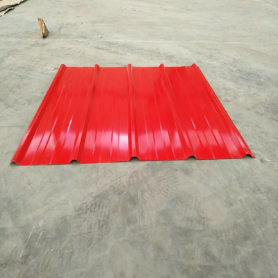 SGCC Pre Painted Corrugated Roof 0.125-2.5mm Color Coated Corrugated Sheets