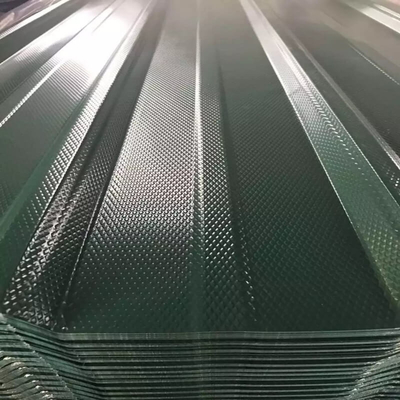 Z61-Z90 Color Coated Roofing Sheet ASTM Colored Corrugated Metal Sheets
