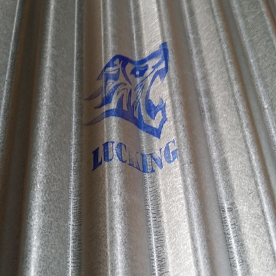 Galvanized Steel Corrugated Roof Panel As Require Colour And Lustre Is Rich