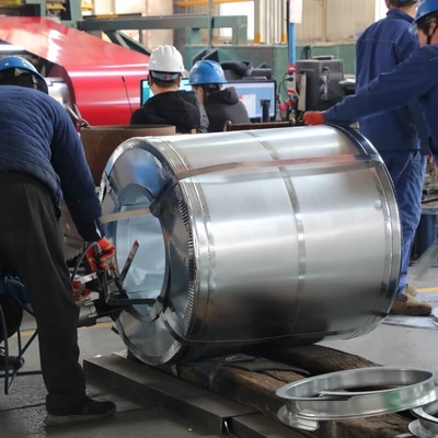 ISO9001 Steel Galvanized Coil Z30 - 150g/M2 Hot Dipped Steel Coil