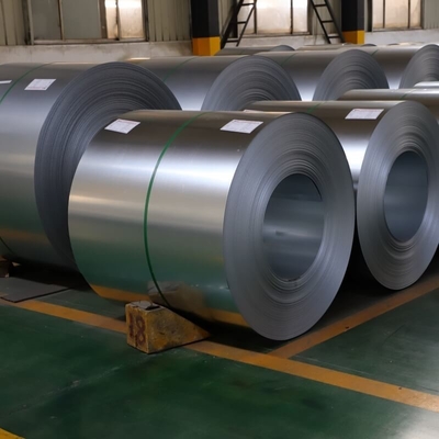 ISO9001 G550 GL Steel Coil 600mm-1500mm Galvalume Steel Coils High Aesthetic Effect