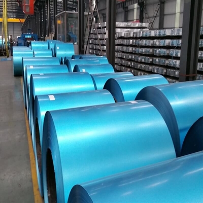 Color Blue DX51D SGCC GI Steel Coil Galvanized Cold Rolled JISG3003