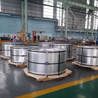 SPCC ISO9001 GI Steel Coil 508mm Galvanized Steel Coil For Roofing Sheet