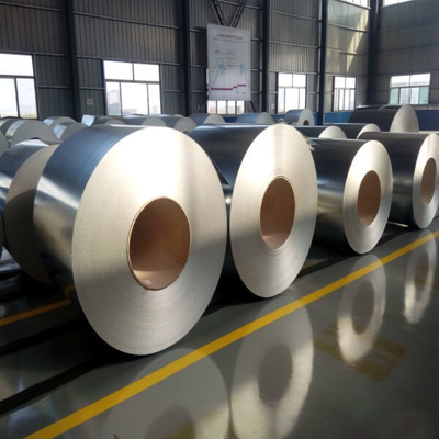 SPCC ISO9001 GI Steel Coil 508mm Galvanized Steel Coil For Roofing Sheet
