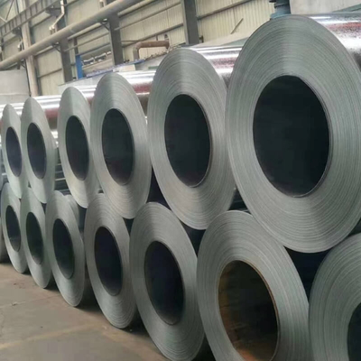 TS550GD HRB60 GI Steel Coil Galvanized ASTM-A653 ISO9001