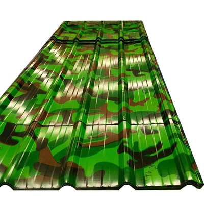 800mm Prepainted Roofing Sheet Z30 Colour Coated Steel RAL Color Regular Spangle