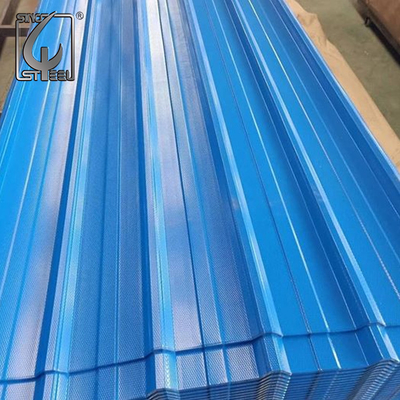DX52D 3m Color Coated Roofing Sheet Red Corrugated Metal Roofing Sheets