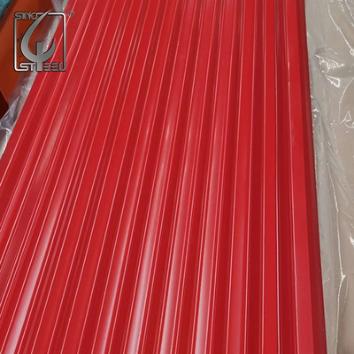 60-275g/M2 Zinc Coating PPGI Roofing Sheet With 1000mm-6000mm Length