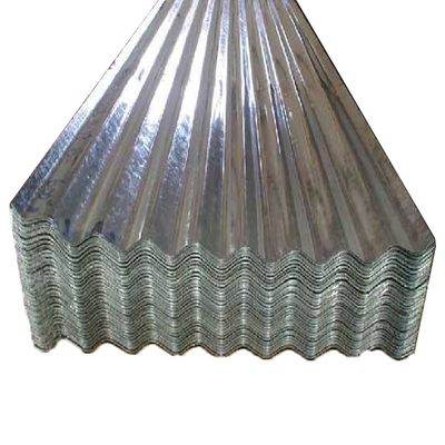 RAL ISO9001 Galvanized Corrugated Sheet 1.2mm PPGI 28 Gauge Corrugated Metal