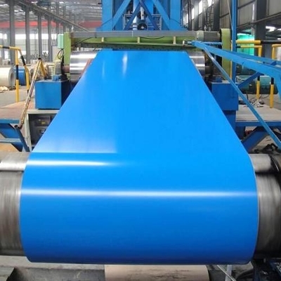 RAL 8017 PPGL Steel Coil 0.11-2.5mm Prepainted  Aluzinc Steel Coil