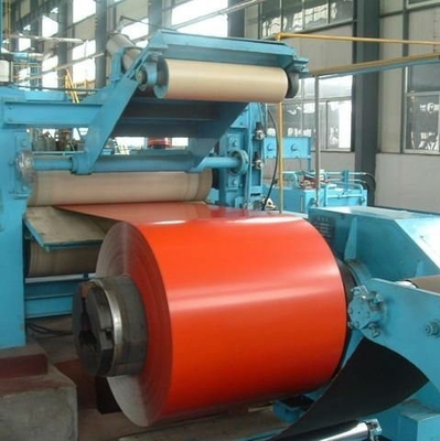 PPGI Galvanized Steel Sheets With 15-25um Top Side Coating Coated Surface Treatment