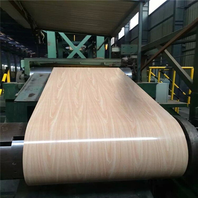 PPGI Galvanized Steel Sheets With 15-25um Top Side Coating Coated Surface Treatment
