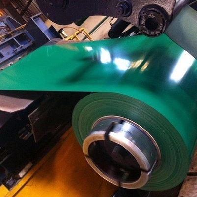 JIS 8-35 Micron Prepainted Galvalume Coils 850mm Ppgi And Ppgl  Roll