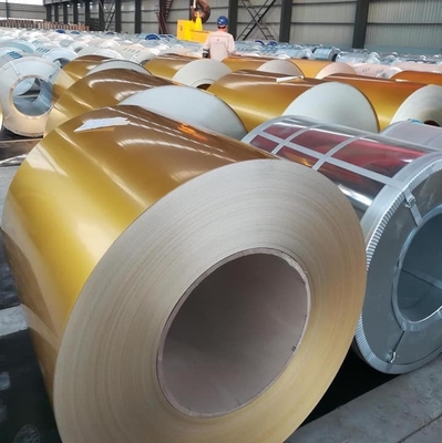 Golden SGCC Prepainted Steel Coil Color Coated Flat Ppgl Steel Coil